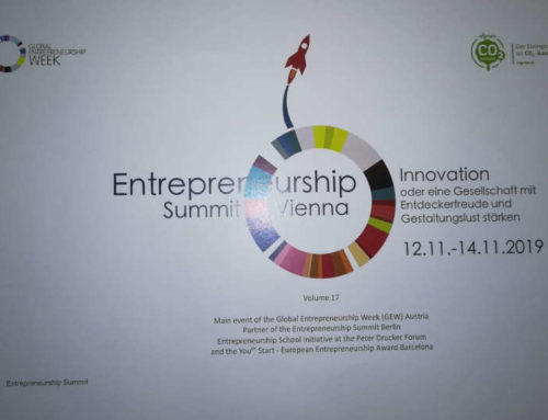 nyendo in Vienna at the Entrepreneurship-Summit 2019